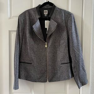 NWT - Anne Klein Grey Blazer